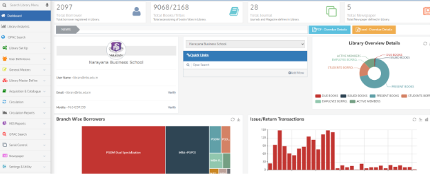 e resources via digital library by NBS