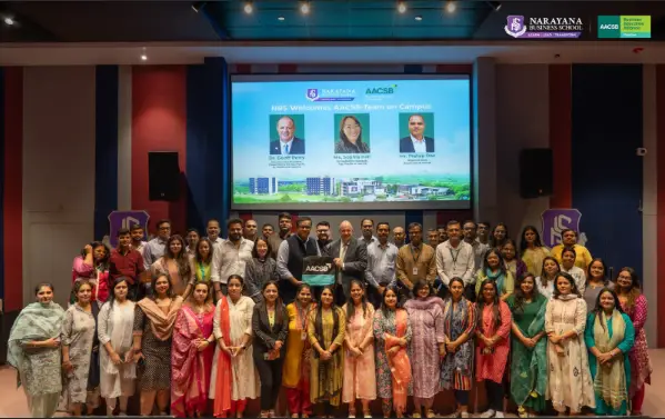 Narayana business school receives AACSB membership