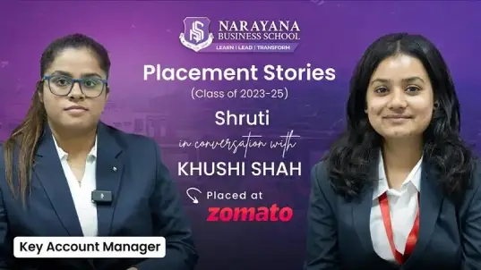 NBS Placement Stories: Shruti in conversation with Khushi Shah