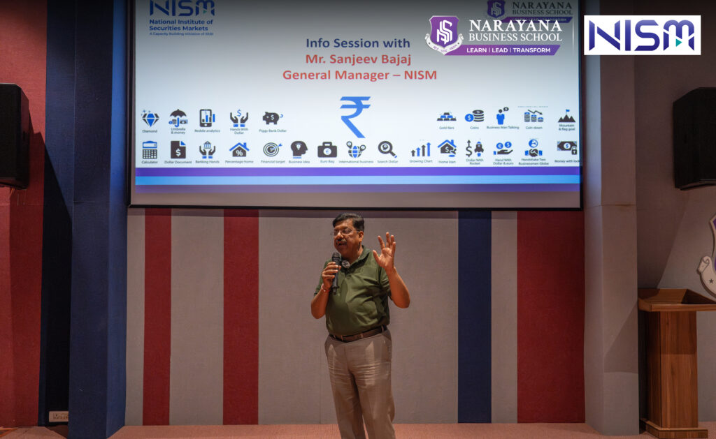 Sanjeev Bajaj – GM at NISM at NBS Ahmedabad campus