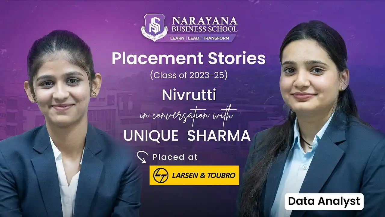 placement reports narayana business school