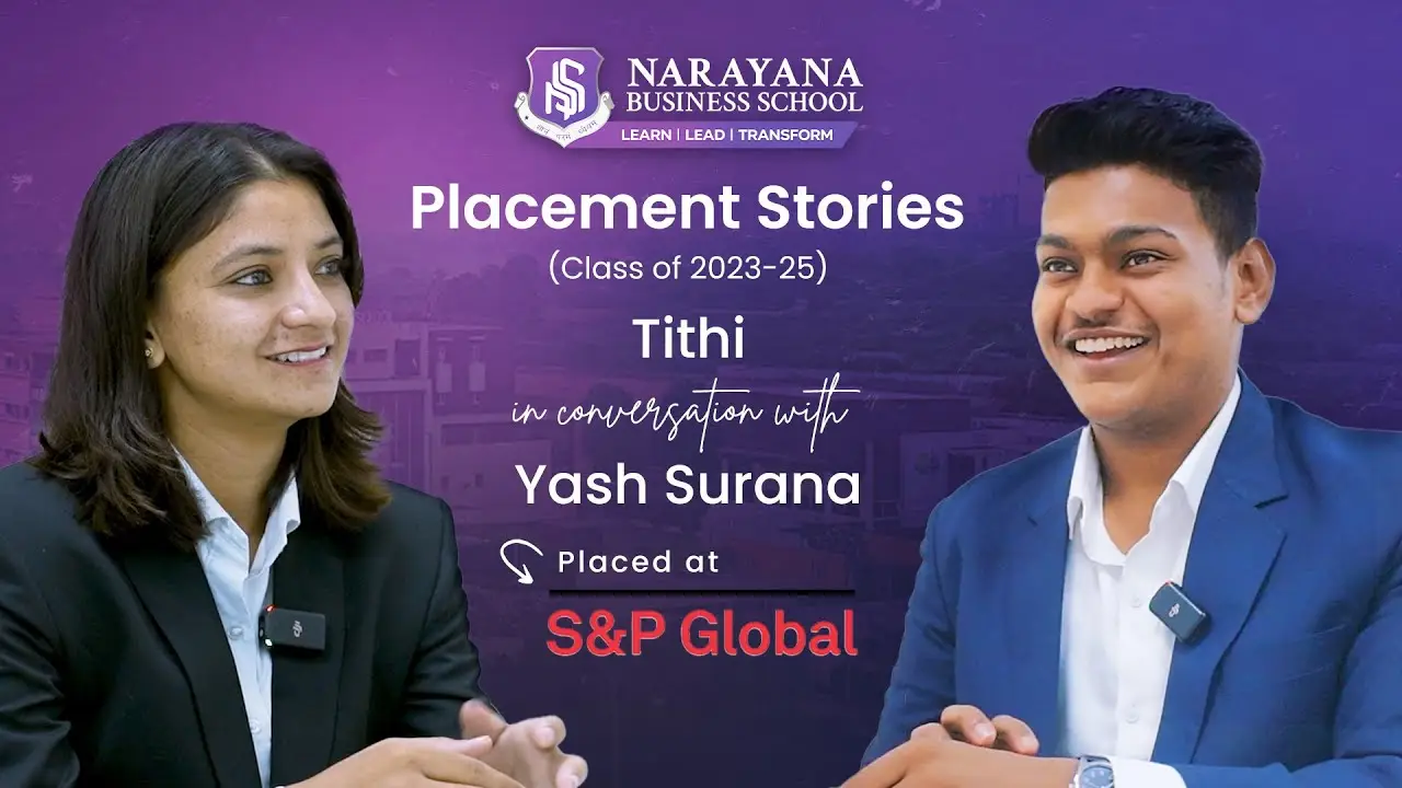 placement reports narayana business school