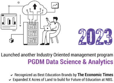 In 2023 launched industry oriented management program in PGDM data science & analytics