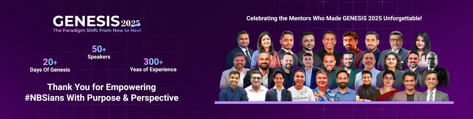 Image of Welcome PGDM class of 2025-27 GENESIS 2025